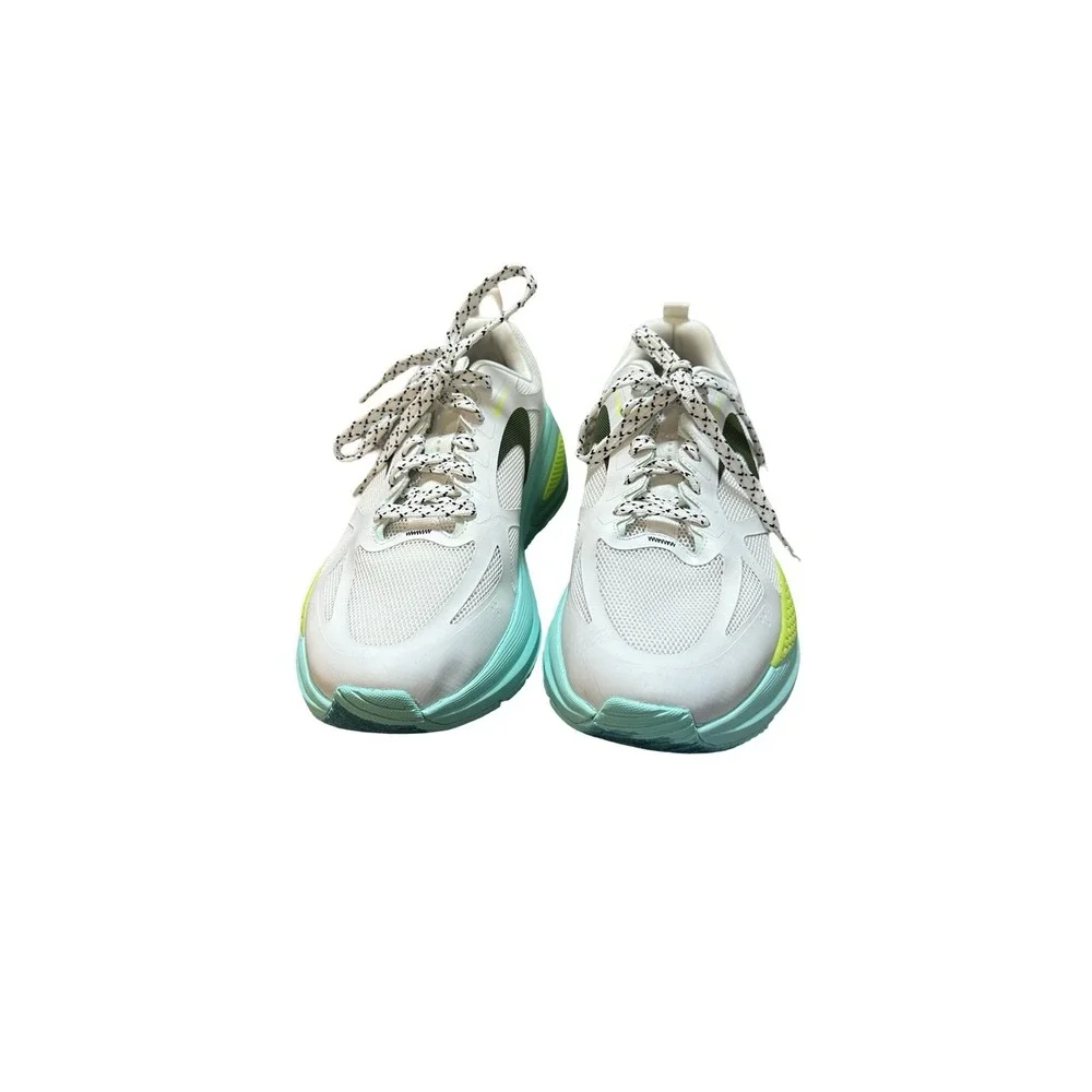 Skechers Men's Octus - Ovek Running Shoe White/Aqua‎ - 232735-WAQ, White/Aqua